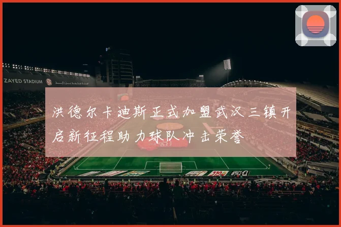 洪德尔卡迪斯正式加盟武汉三镇开启新征程助力球队冲击荣誉